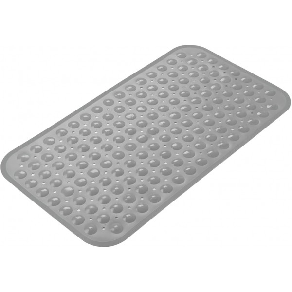 Bath Tub Mat,  Non-Slip Shower Mats with Suction Cups and Drain Holes, Bathroom Bathtub Mats Machine Washable 
