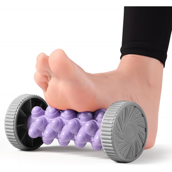 Foot Roller for Plantar Fasciitis Relief, Manual Deep Tissue Foot Massager for Circulation and Pain Relief, Reflexology Trigger Point Therapy Feet Massage Roller Tool for Arch or Heel Recovery