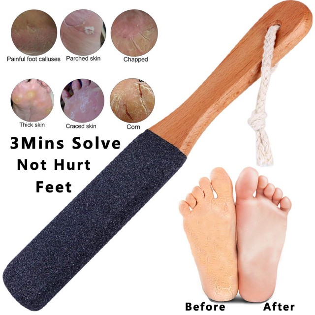 Foot Scrubber Pedicure Foot File Pumice Stone,Professional Pedicure Supplies Callus Remove Cracked Heels,Dead Skin,Corn,Scraper File Foot Care Foot Rasp Massage Brush Tools Kit for Men/Women