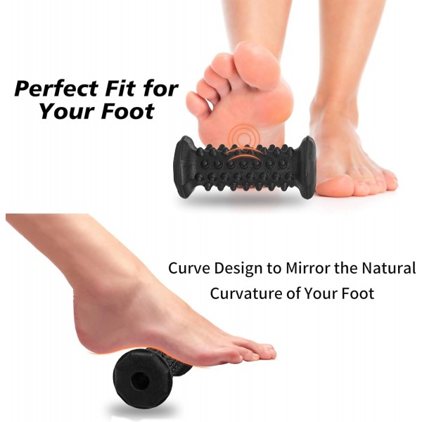 Plantar Fasciitis Relief,Foot Roller,Foot Massager Roller for Deep Tissue Muscle Massage,Portable Reflexology Tool